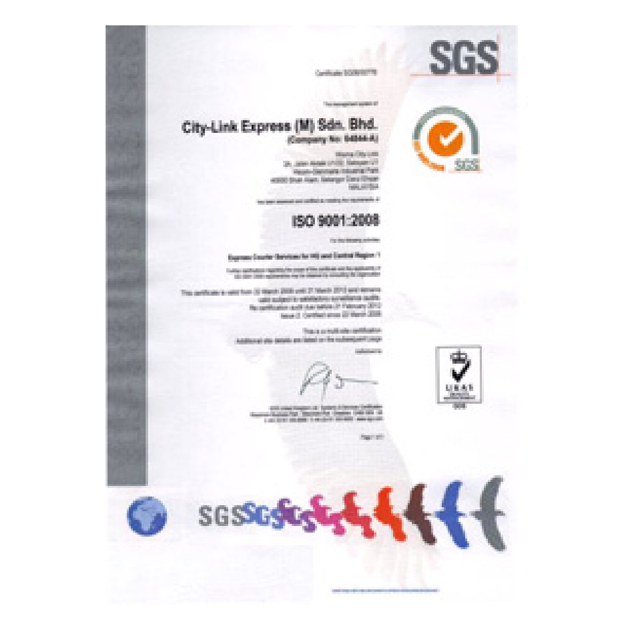 2008 - ISO 9001 Certified