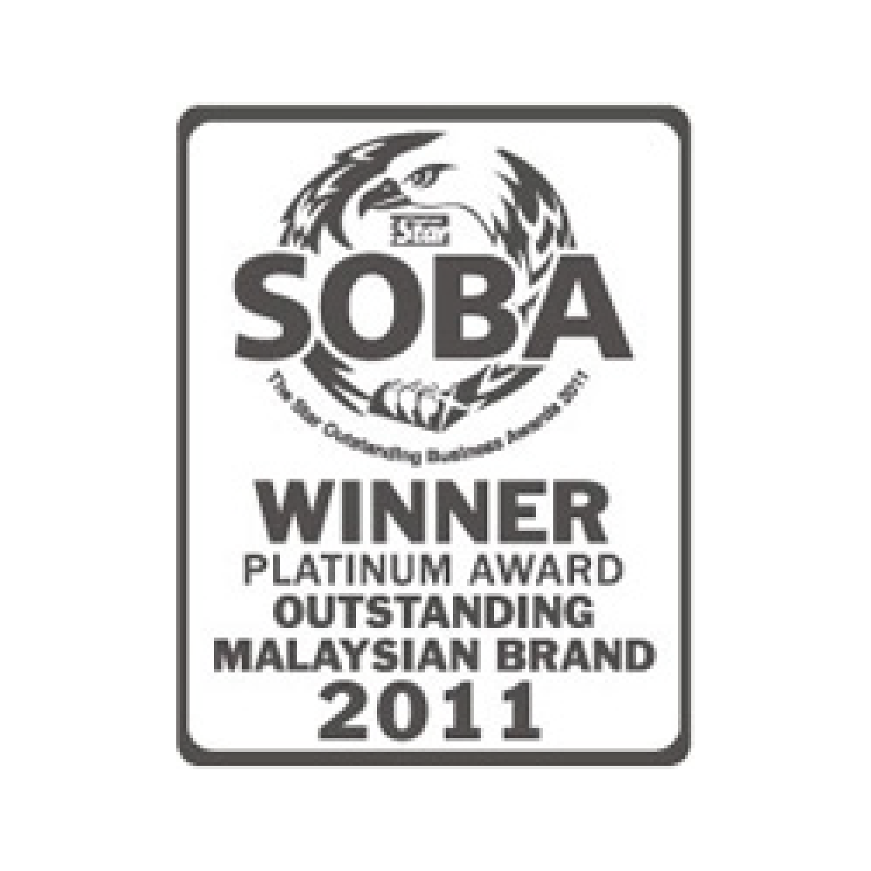 2011 - The Star Business Outstanding Awards (Platinum)